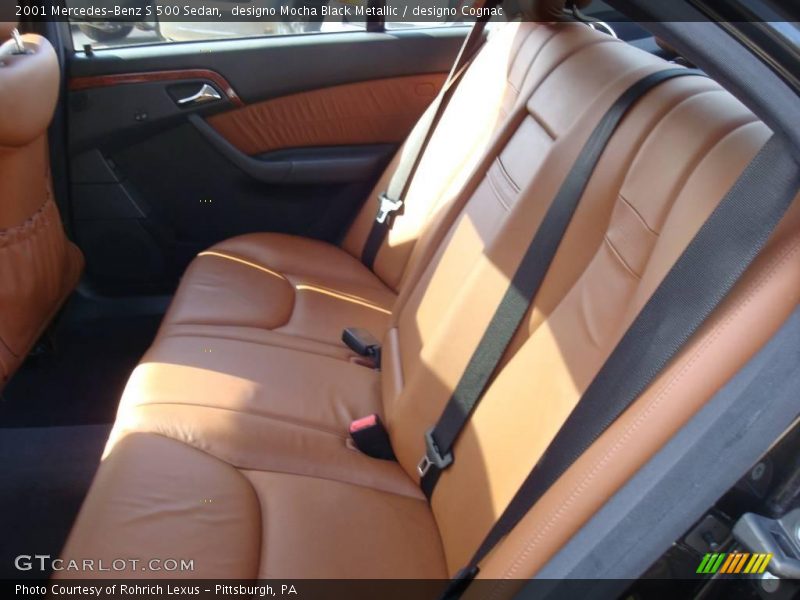 designo Mocha Black Metallic / designo Cognac 2001 Mercedes-Benz S 500 Sedan