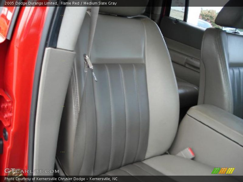 Flame Red / Medium Slate Gray 2005 Dodge Durango Limited