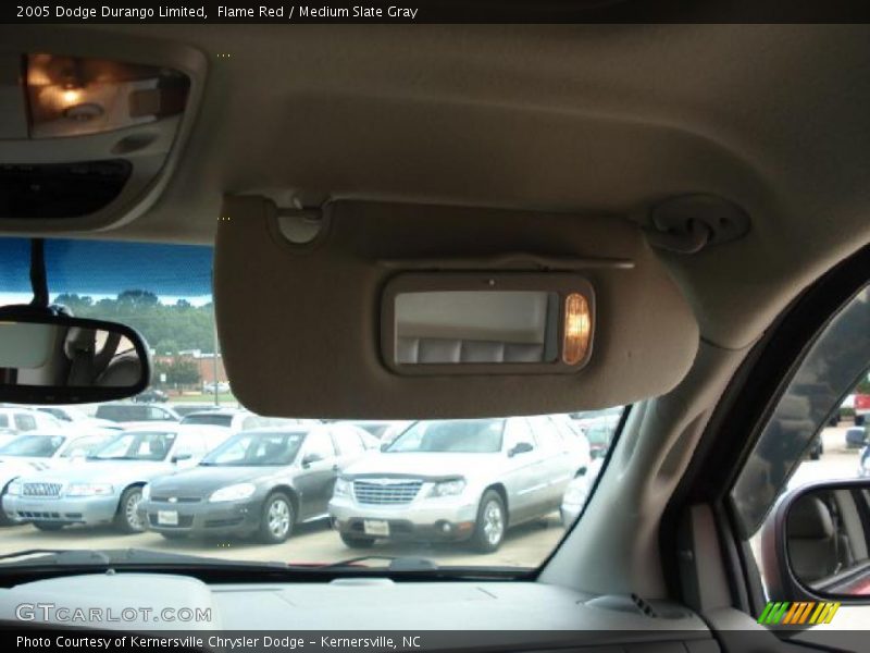 Flame Red / Medium Slate Gray 2005 Dodge Durango Limited