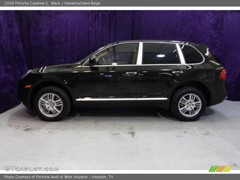 Black / Havanna/Sand Beige 2008 Porsche Cayenne S