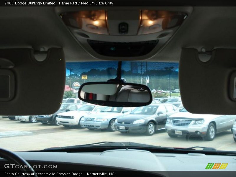 Flame Red / Medium Slate Gray 2005 Dodge Durango Limited