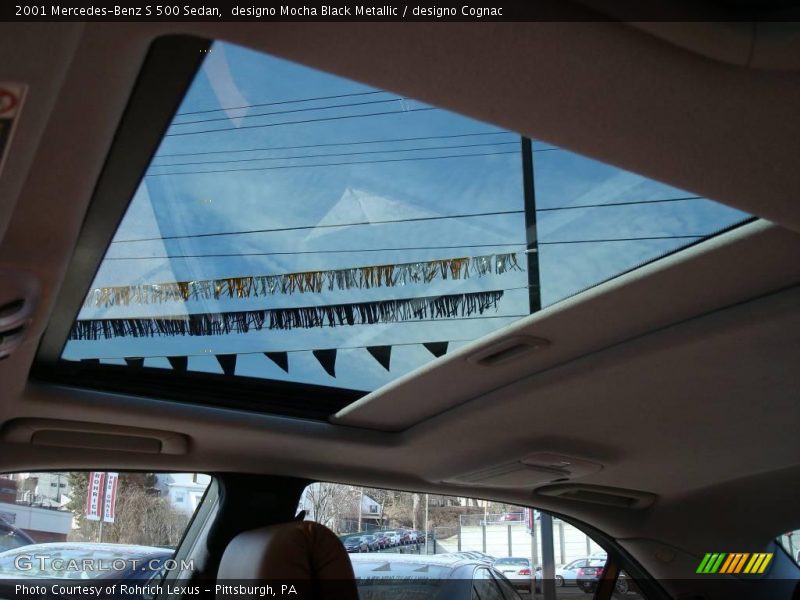designo Mocha Black Metallic / designo Cognac 2001 Mercedes-Benz S 500 Sedan