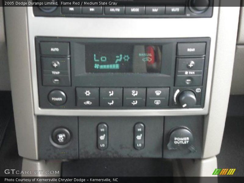 Flame Red / Medium Slate Gray 2005 Dodge Durango Limited