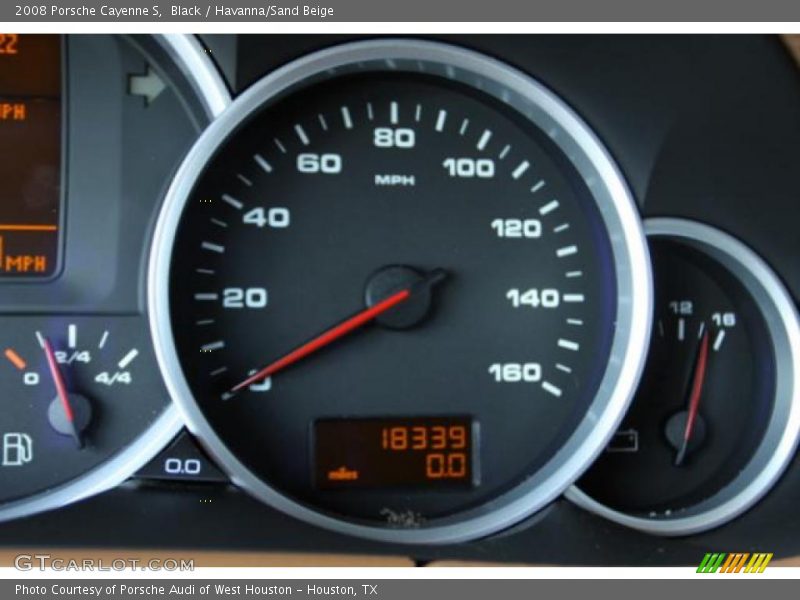Black / Havanna/Sand Beige 2008 Porsche Cayenne S