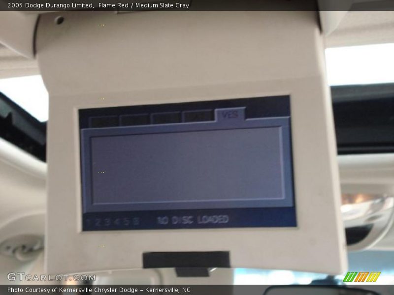 Flame Red / Medium Slate Gray 2005 Dodge Durango Limited