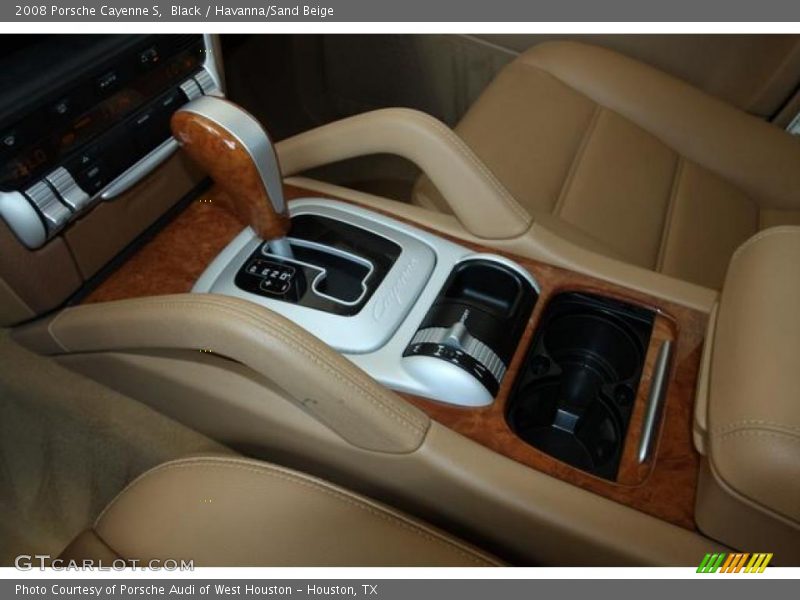 Black / Havanna/Sand Beige 2008 Porsche Cayenne S