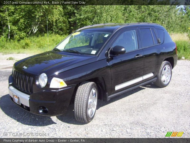 Black / Pastel Slate Gray 2007 Jeep Compass Limited 4x4