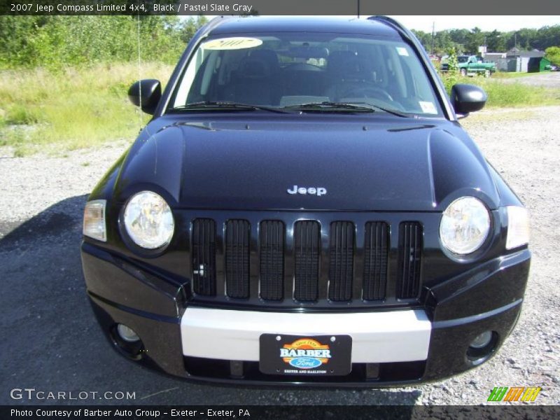 Black / Pastel Slate Gray 2007 Jeep Compass Limited 4x4