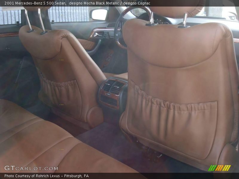 designo Mocha Black Metallic / designo Cognac 2001 Mercedes-Benz S 500 Sedan
