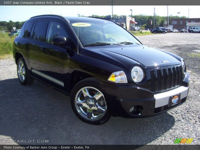 Black / Pastel Slate Gray 2007 Jeep Compass Limited 4x4