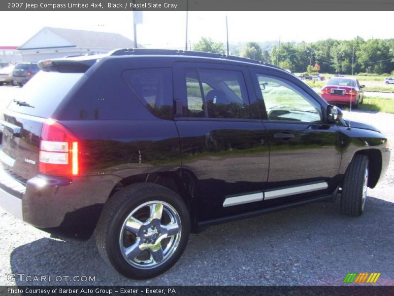 Black / Pastel Slate Gray 2007 Jeep Compass Limited 4x4