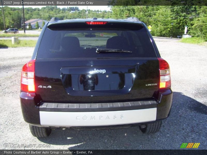 Black / Pastel Slate Gray 2007 Jeep Compass Limited 4x4