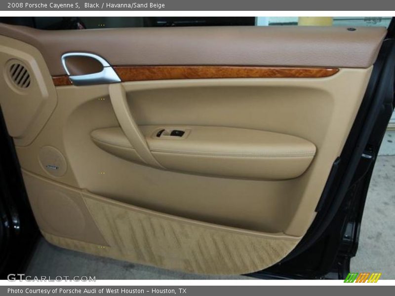 Black / Havanna/Sand Beige 2008 Porsche Cayenne S