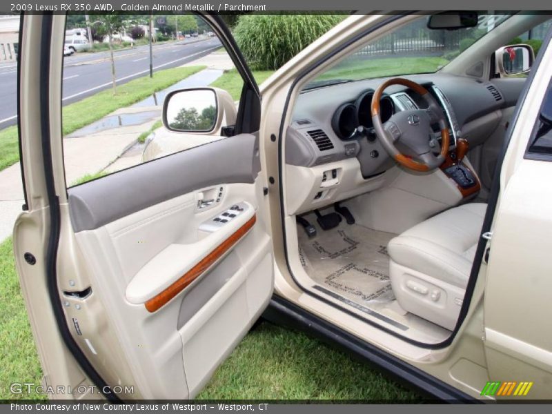 Golden Almond Metallic / Parchment 2009 Lexus RX 350 AWD