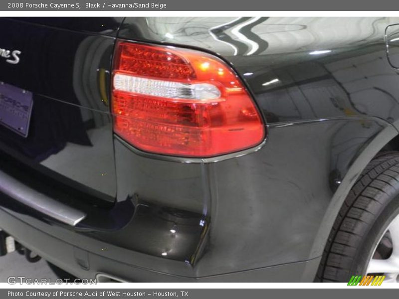 Black / Havanna/Sand Beige 2008 Porsche Cayenne S