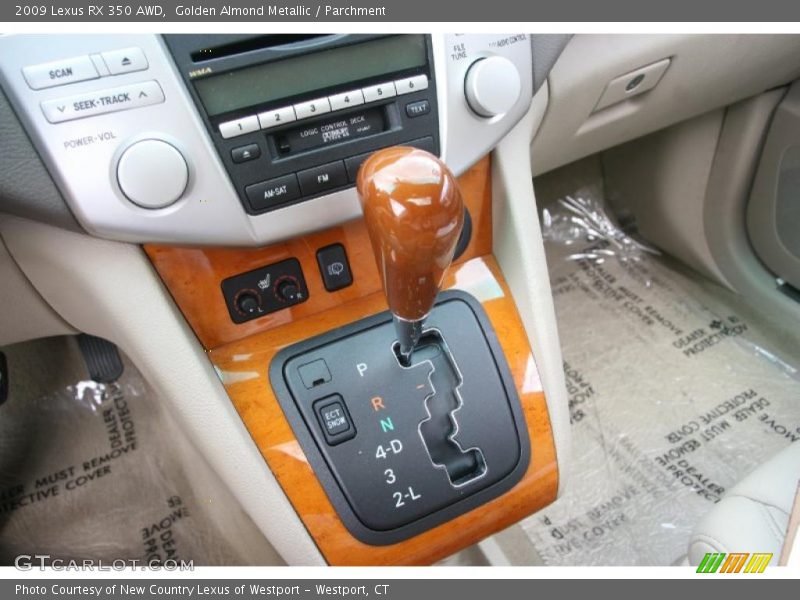 Golden Almond Metallic / Parchment 2009 Lexus RX 350 AWD