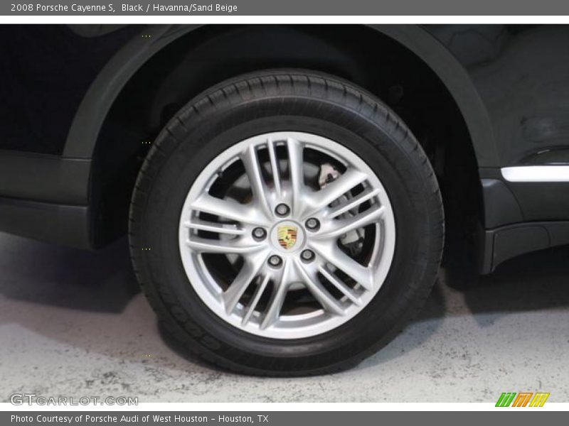 Black / Havanna/Sand Beige 2008 Porsche Cayenne S
