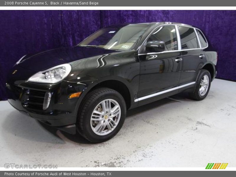 Black / Havanna/Sand Beige 2008 Porsche Cayenne S