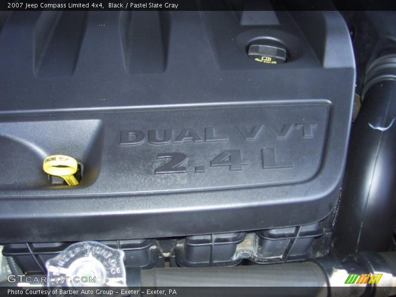 Black / Pastel Slate Gray 2007 Jeep Compass Limited 4x4