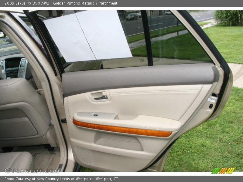 Golden Almond Metallic / Parchment 2009 Lexus RX 350 AWD
