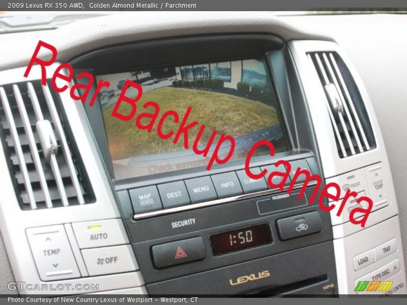 Golden Almond Metallic / Parchment 2009 Lexus RX 350 AWD