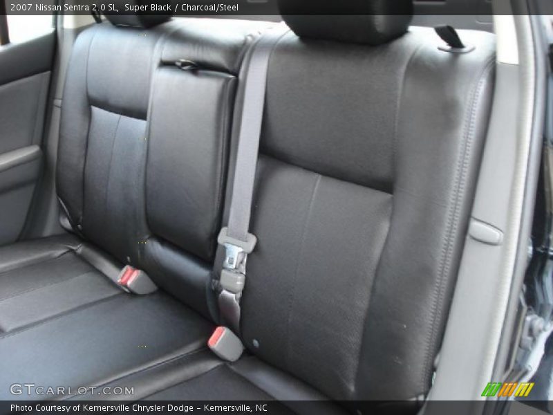 Super Black / Charcoal/Steel 2007 Nissan Sentra 2.0 SL