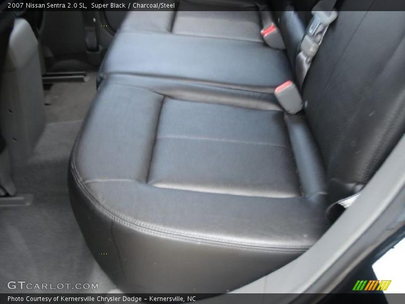 Super Black / Charcoal/Steel 2007 Nissan Sentra 2.0 SL