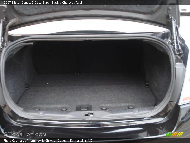 Super Black / Charcoal/Steel 2007 Nissan Sentra 2.0 SL