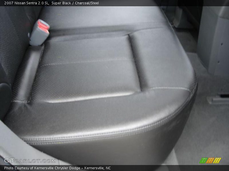 Super Black / Charcoal/Steel 2007 Nissan Sentra 2.0 SL