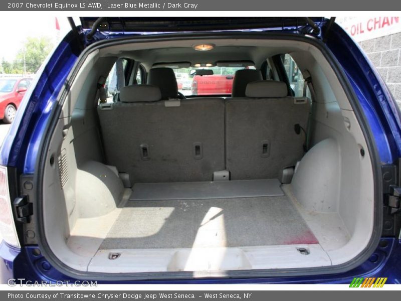 Laser Blue Metallic / Dark Gray 2007 Chevrolet Equinox LS AWD