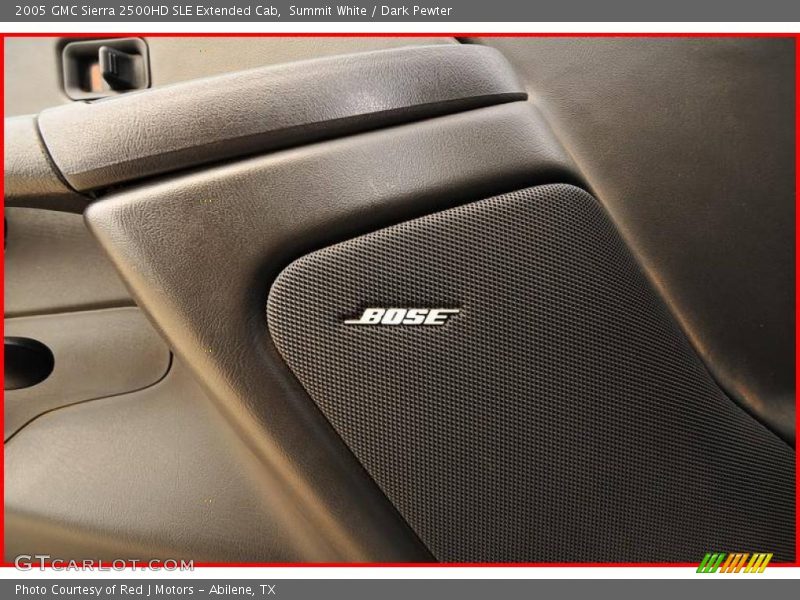 Summit White / Dark Pewter 2005 GMC Sierra 2500HD SLE Extended Cab