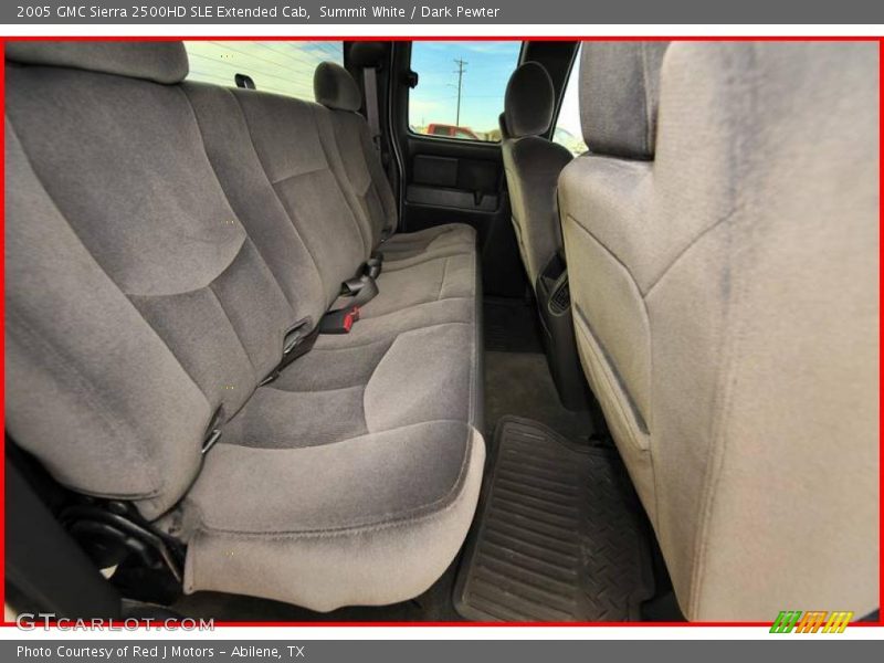 Summit White / Dark Pewter 2005 GMC Sierra 2500HD SLE Extended Cab