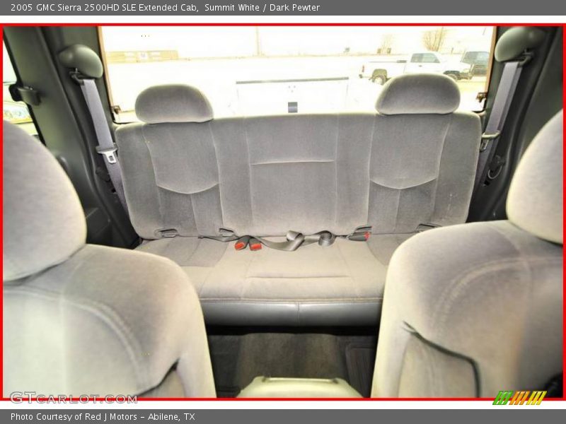 Summit White / Dark Pewter 2005 GMC Sierra 2500HD SLE Extended Cab