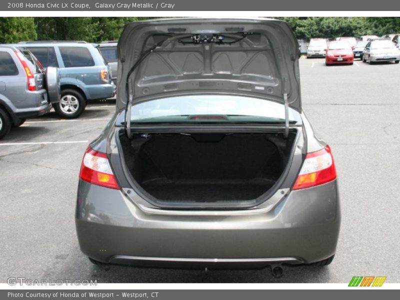 Galaxy Gray Metallic / Gray 2008 Honda Civic LX Coupe