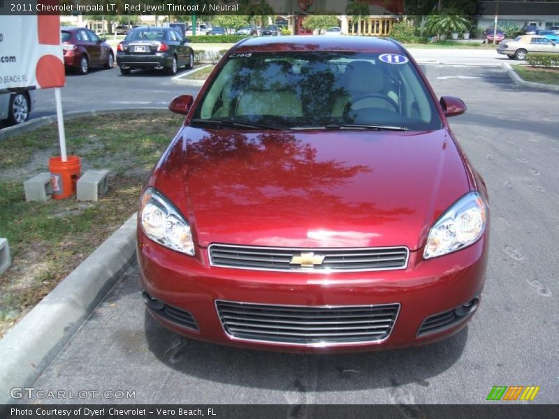 Red Jewel Tintcoat / Neutral 2011 Chevrolet Impala LT