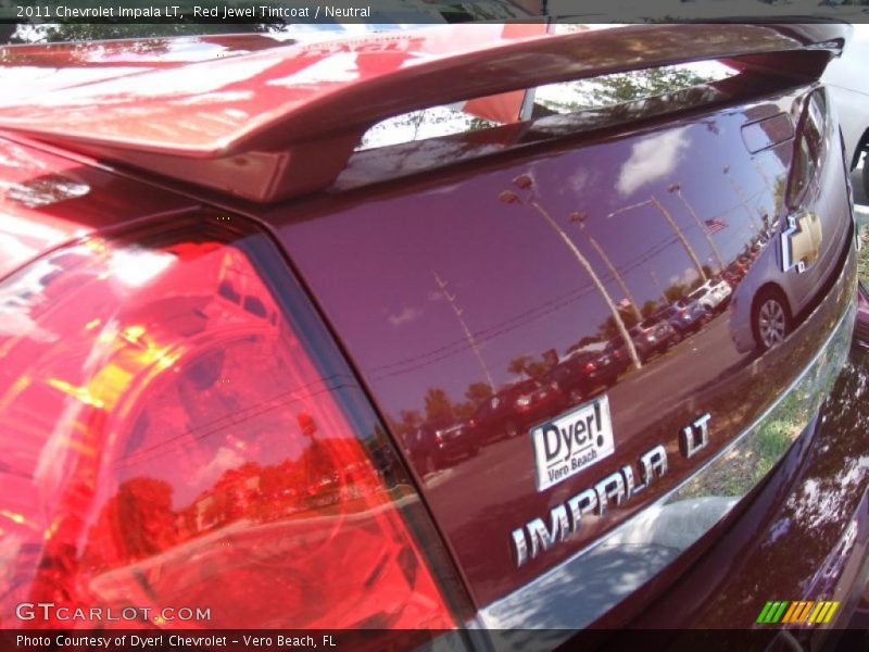 Red Jewel Tintcoat / Neutral 2011 Chevrolet Impala LT