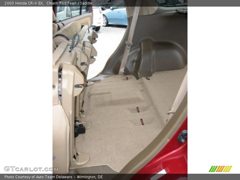 Chianti Red Pearl / Saddle 2003 Honda CR-V EX
