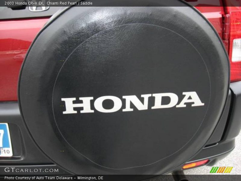 Chianti Red Pearl / Saddle 2003 Honda CR-V EX