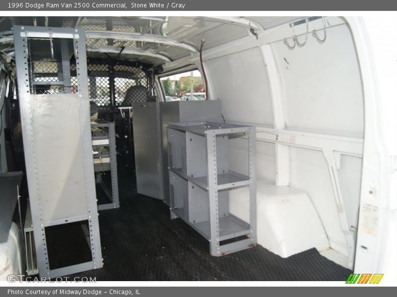 Stone White / Gray 1996 Dodge Ram Van 2500 Commercial