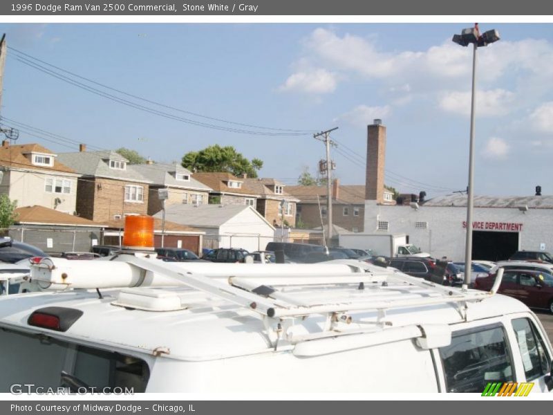 Stone White / Gray 1996 Dodge Ram Van 2500 Commercial