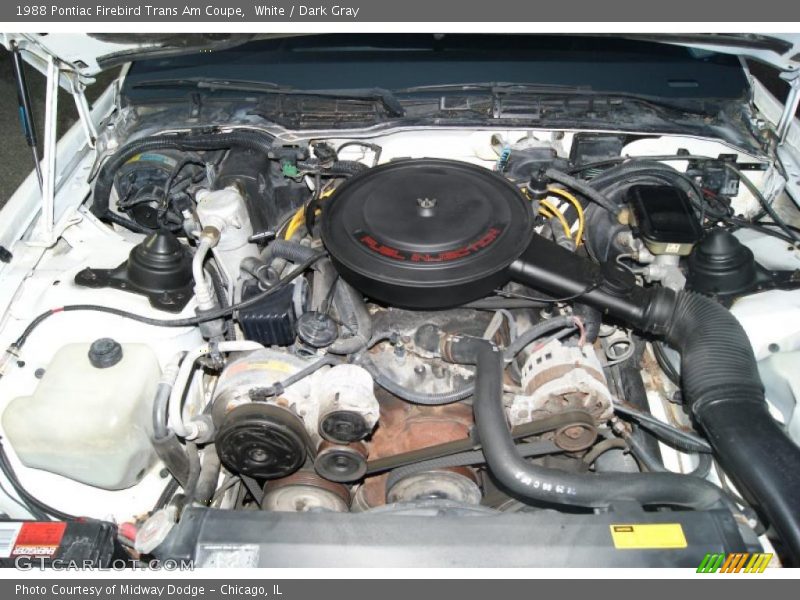 1988 Firebird Trans Am Coupe Engine - 5.0 Liter OHV 16-Valve V8