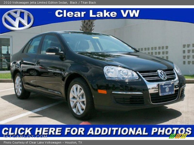 Black / Titan Black 2010 Volkswagen Jetta Limited Edition Sedan