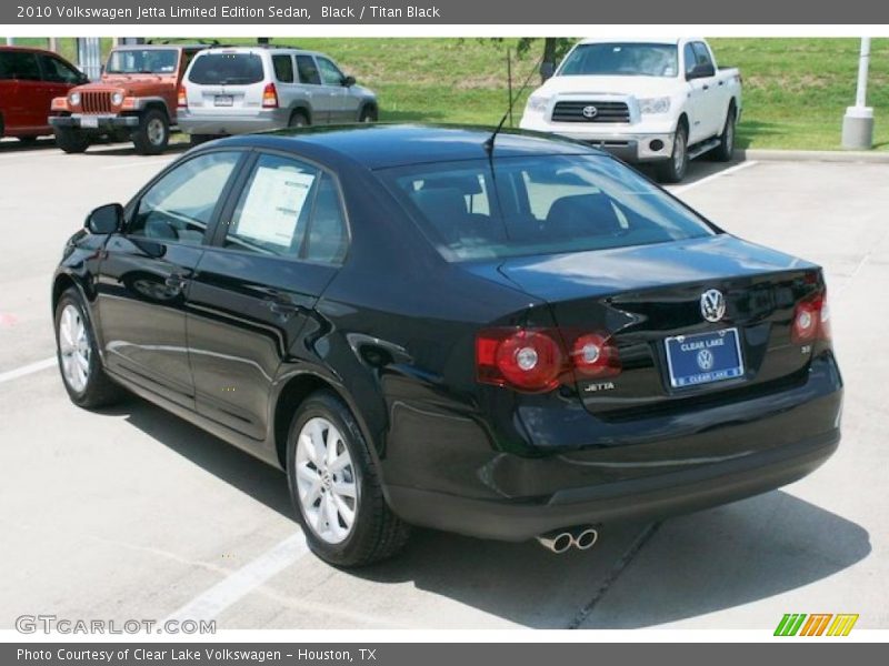 Black / Titan Black 2010 Volkswagen Jetta Limited Edition Sedan