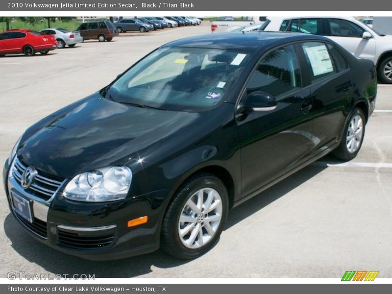Black / Titan Black 2010 Volkswagen Jetta Limited Edition Sedan