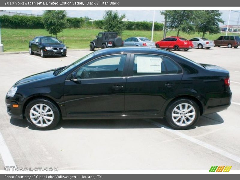 Black / Titan Black 2010 Volkswagen Jetta Limited Edition Sedan