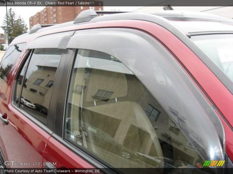 Chianti Red Pearl / Saddle 2003 Honda CR-V EX