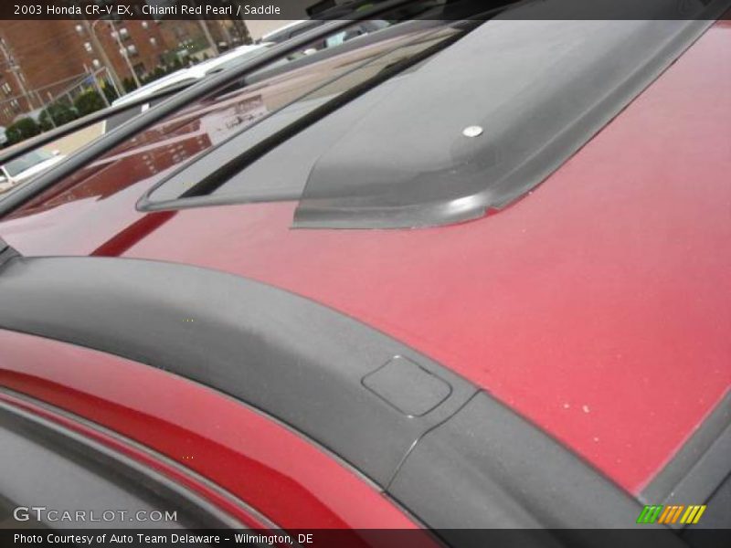 Chianti Red Pearl / Saddle 2003 Honda CR-V EX