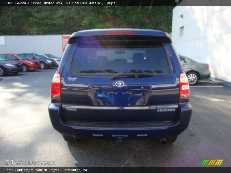 Nautical Blue Metallic / Taupe 2006 Toyota 4Runner Limited 4x4