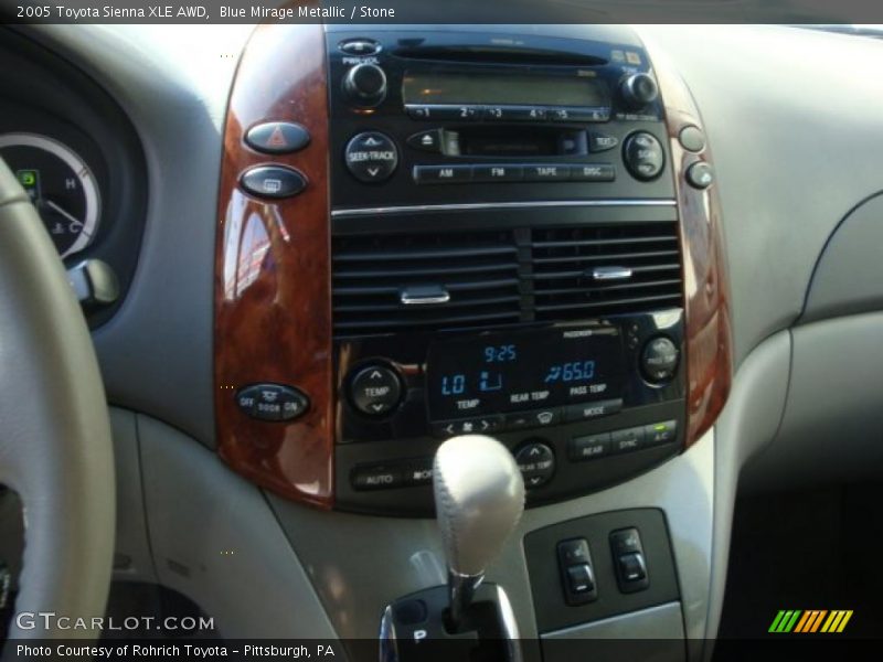 Blue Mirage Metallic / Stone 2005 Toyota Sienna XLE AWD