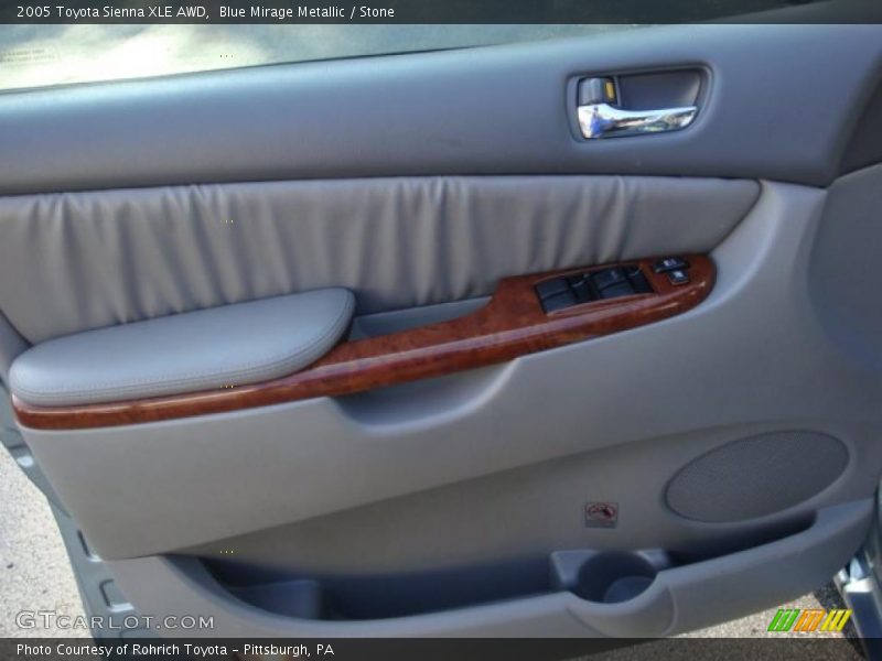 Blue Mirage Metallic / Stone 2005 Toyota Sienna XLE AWD